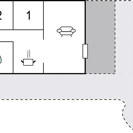 Two-bedroom In Knebel